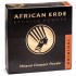 Akcija: African Erde Original Mineralinė kompaktiška bronzinė pudra be blizgučių 10gr + DOVANA - Makiažo kempinėlė veidui be latekso ir veganiška 